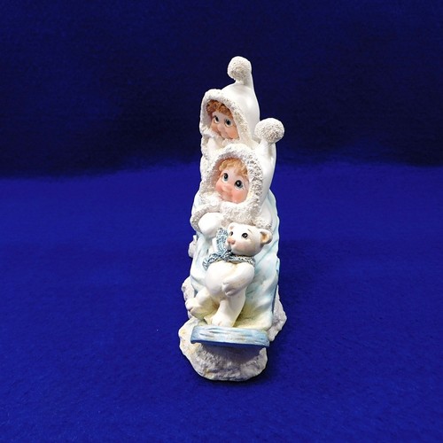 Vintage Dreamsicles Northern Lights Figurine SLEDDING 60007 - Picture 4 of 8