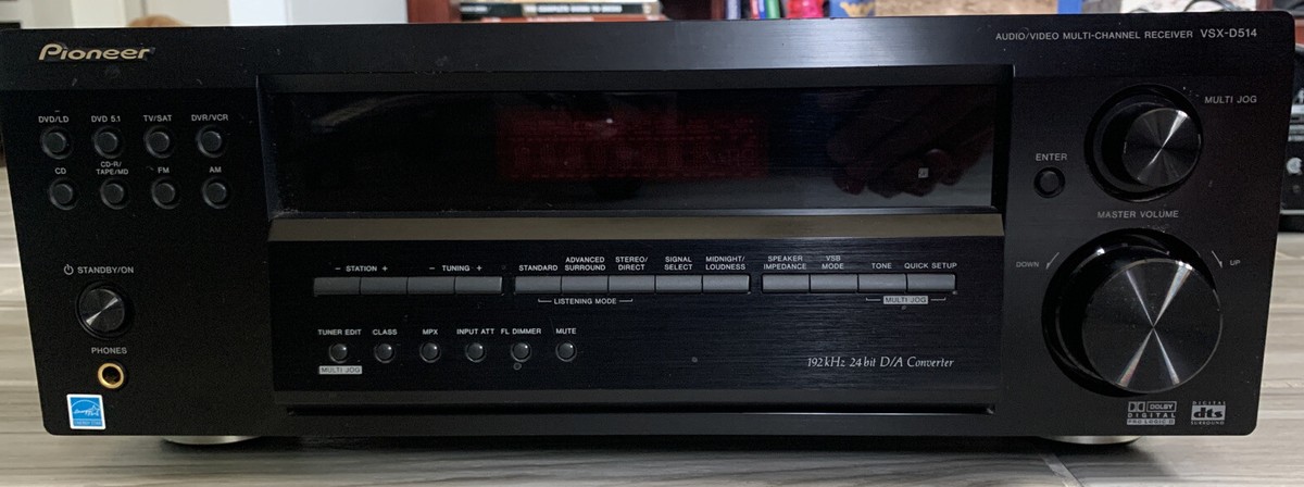Pioneer VSX-D514 Receiver 5.1 Channel Dolby Digital 100 W/Ch | eBay