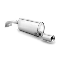 FOX Sportauspuff Edelstahl ESD VW Polo 6R 1x90mm mit Absorber