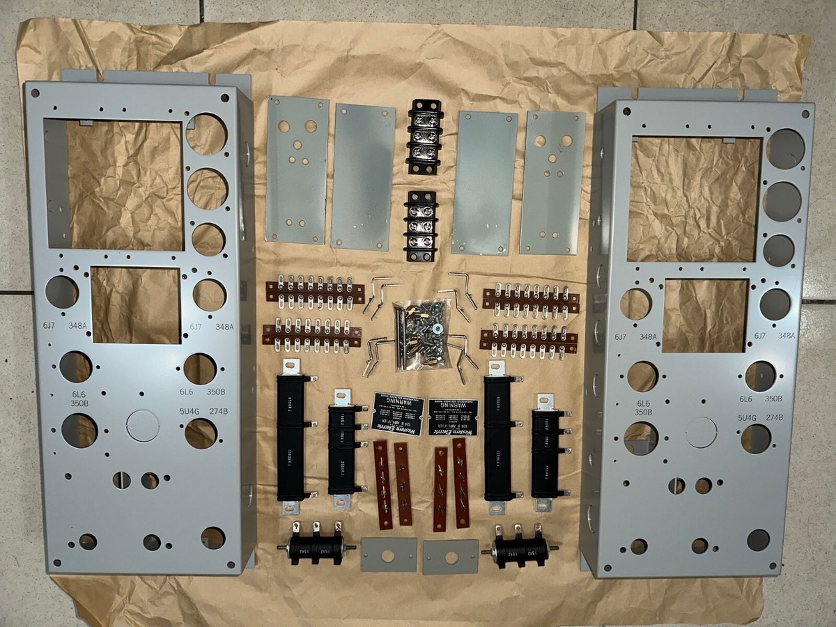 WE Western Electric 124 tube amplifier chassis replica | eBay