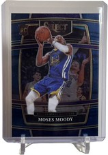 2021 Panini Select Moses Moody Rookie RC Card #62 Warriors W/Top Loader