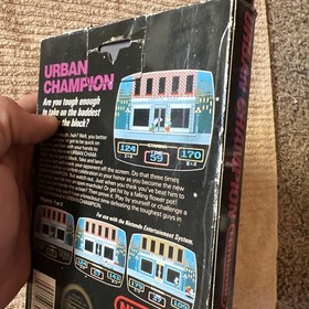 Urban Champion NES Nintendo Gloss Over Matte DOUBLE Sticker x2 & Pricetag RARE🦄