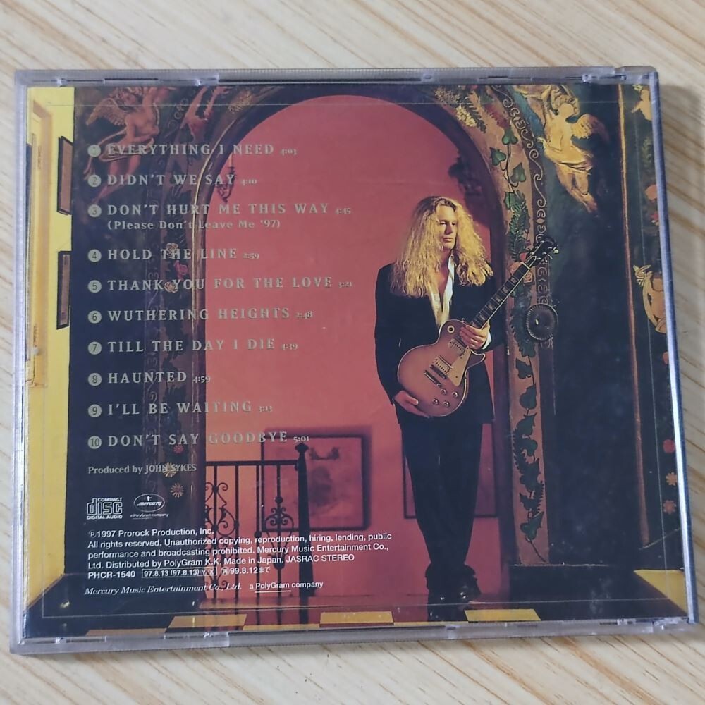 洋楽 JOHN SYKES LOVELAND John Sykes – Loveland – CD (Album), 1997 [r13958006] | Discogs