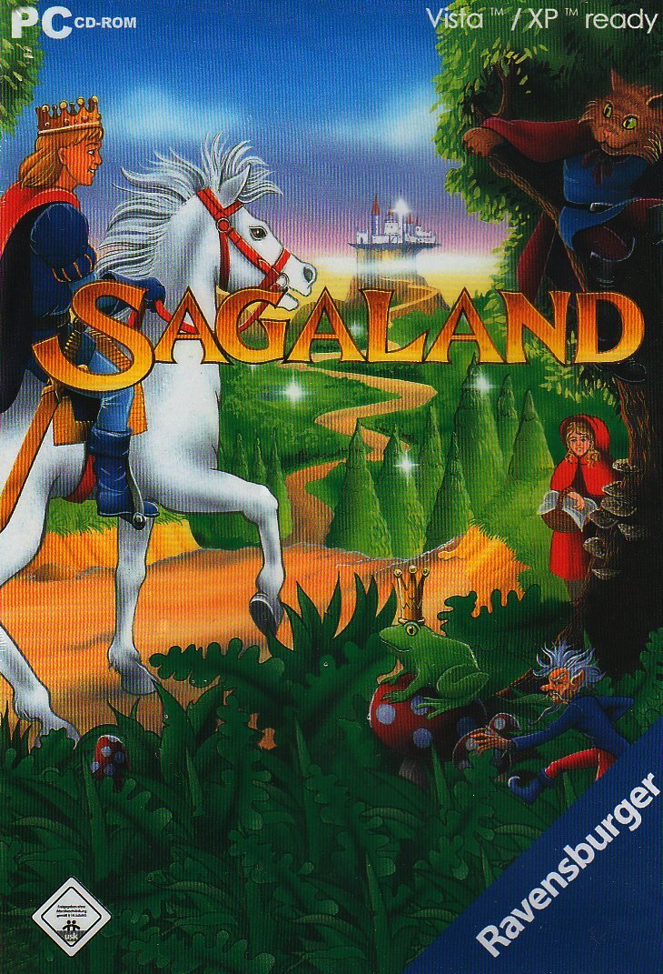 PC RAVENSBURGER - SAGALAND Game NUOVO