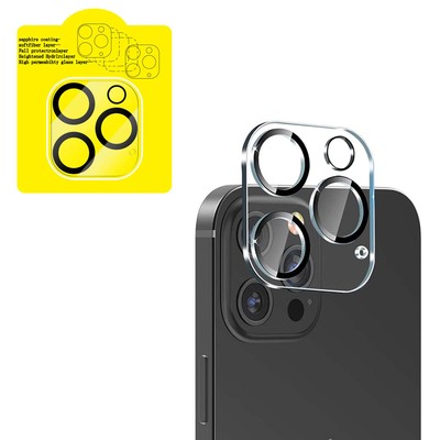 Reiko Clear Camera Protector for iPhone 13 Pro/13 Pro Max | MaxStrata