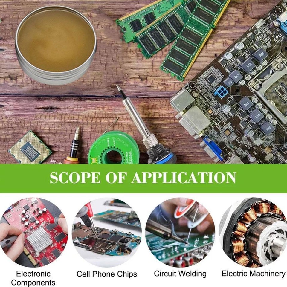 Soldering Flux Paste Solder Rosin Welding Grease Cream for Phone PC