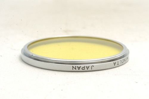 @ SakuraDo Camera @ Rare! @ Vintage Minolta Y48 Yellow 55mm Lens Filter - Picture 4 of 8