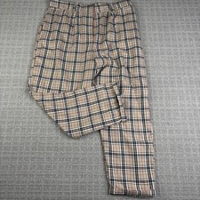 Nasty Gal Tan Plaid Women's Business Casual Slacks Size 14