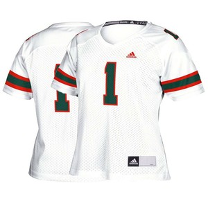 miami hurricanes white jersey