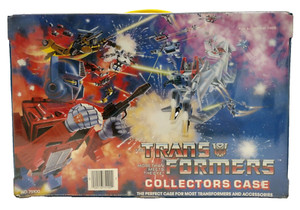 Vintage 1984 Transformers G1 Collector's Storage Toy Case With Tray TARA Clean!