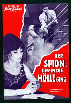 IFB 7132 SPION DER IN DIE HÖLLE GING Danton Petit FILMPROGRAMM 8-seitig! Program