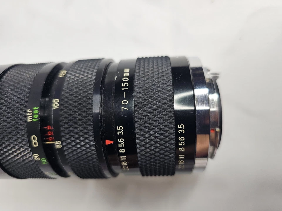 Vintage lens, Soligor MC Auto Zoom 70-150mm F3.5 manual Focus, P/K mount Clean - Image 3 of 4