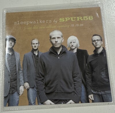 2 UNRELEASED RADIO REMIXES Spur58  Sleepwalkers  2006 Word PROMO CD Single!