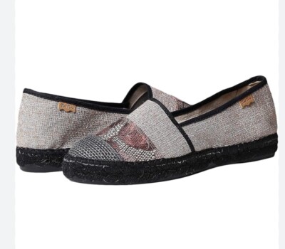 Toni Pons Bali Bi Espadrille Shoes Size 8.5 Euro 39 Lace