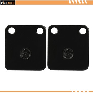 Accossato Bremsbelag Für Hyosung TE 450 (ab 2007) – Organische Mischung, Maße 47.1x45.1x7.7 Mm – Hochwertiger Bremsersatz