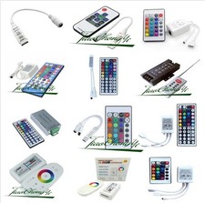 24 44 Key Music WiFi IR Remote Double Lines Controller For 5050 RGB Led Strips