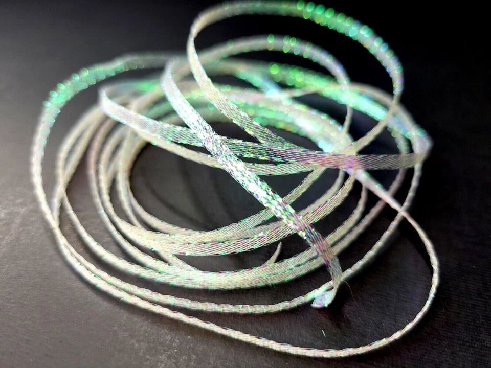 FLAT DIAMOND BRAID - Fly Tying Material - 15 COLORS - Body Flash - 2mm/6' - NEW! - Image 4 of 4