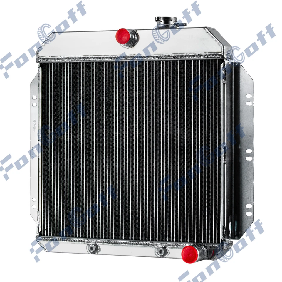 3 Row Aluminum Radiator For 1960 61 1962 Chevy C10 C20 C30 K10 K20 Pickup Foto 2 de 4
