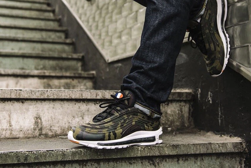 Aja pianista Touhou Nike Air Max 97 Camo Premium QS UK 5 EUR 38 AJ2614-200 France | eBay