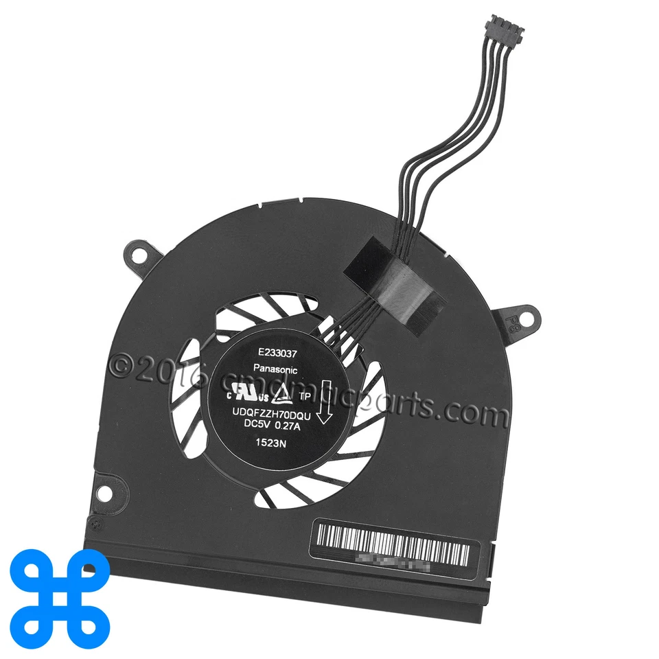 CPU FAN MacBook Pro Unibody 13" A1278 2009 2010 2011 2012 UDQFZZH70DQU KSB0505HB - Image 2 of 4