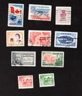 CANADA USED SET OF 10 COMMEMORATIVE STAMPS ISSUED 1967