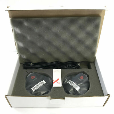 POLYCOM Expansion Microphones for SoundStation2 & Avaya 2490 2200-16155-015 NEW