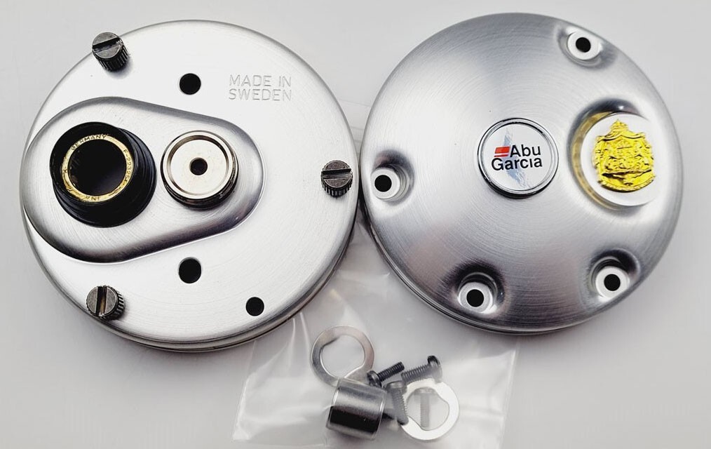 Abu Garcia Ambassadeur Reel Parts - 4601 Plate Set, Silver