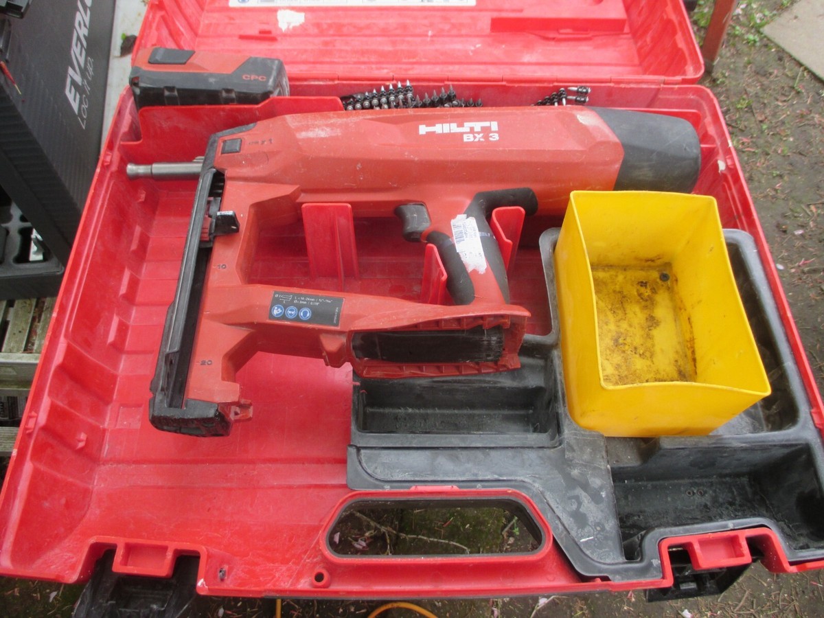 Poseuse De Boulons Hilti BX3-ME Avec Valise, 2 Batteries, Chargeur - Occasion, état Top, Garantie
