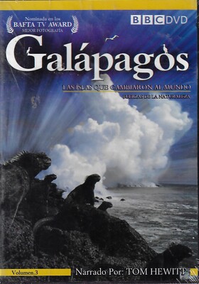BBC DVD GALÁPAGOS  VOL 3 Narrado Por : Tom Hewitt