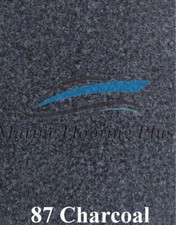20 oz. Do-It-Yourself Marine Boat Carpet - 8  6  Wide - Color Charcoal