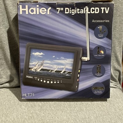Haier HLT71 7'' 720p HD LCD Television Preowned in box