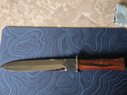 Citadel Knife -- Handmade Fixed Blade Knife -- Big Dagger with Sheath And pouch — photo 1