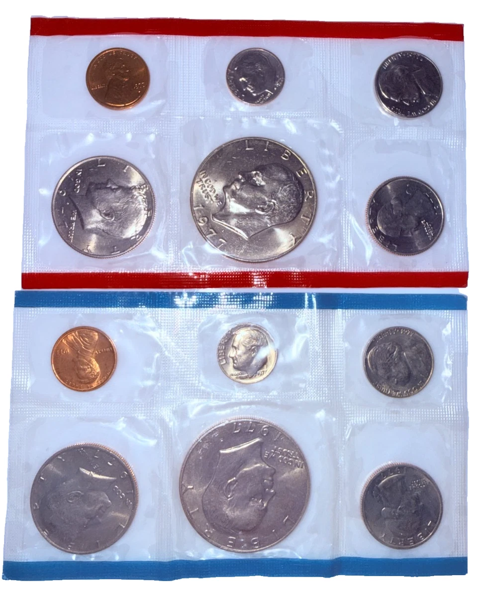 25+ Uncirculated 1977 US Coin Mint Sets for sale | Updated Oct 2026