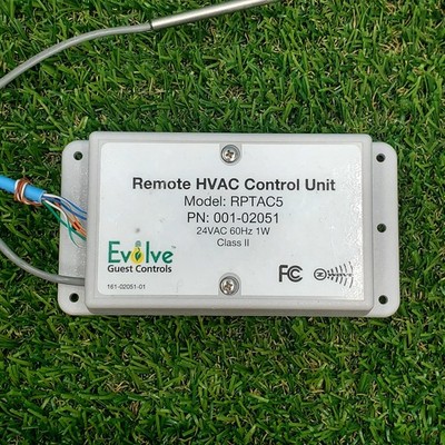 (WORKS) Evolve RPTAC5 Remote HVAC Control Unit Guest Controls 001-02051