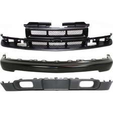 Front Bumper Grille Valance Kit For 1998-2004 Chevrolet S10 1998-2005 Blazer 4wd