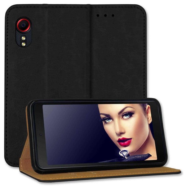 Bookstyle HüLle FüR Samsung Galaxy A02S (SM-A025, 6.5'') - Schwarz-image
