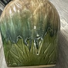 Vintage RRP Roseville Ohio Sunburst Sun & Moon Pottery Jardiniere Planter 9” — photo 5