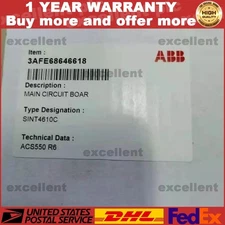 3AFE68646618 ABB SINT4610C Circuit Board Brand New in Box!SINT-4610C