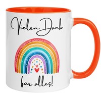 Tasse Danke – „Vielen Dank FüR Alles“ – DankeschöN Geschenk Kollegin