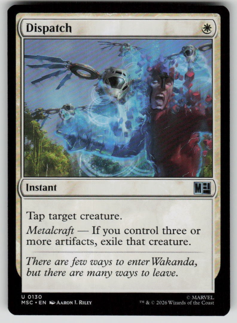 Dispatch Uncommon Commander: Marvel Super Heroes 130 MTG Near Mint 2026