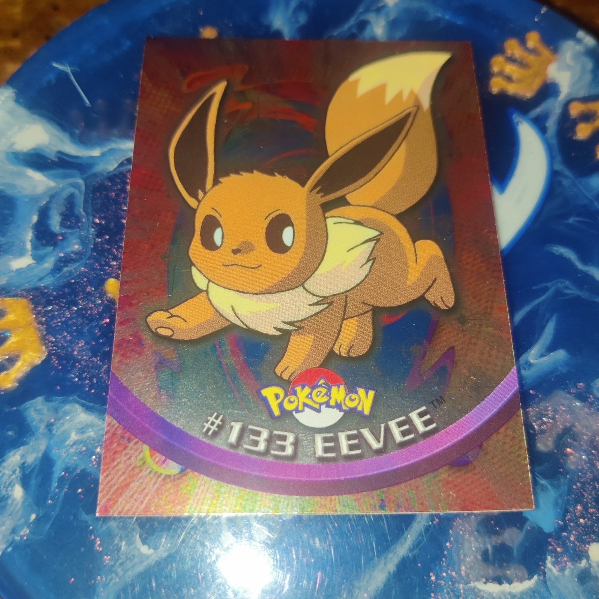 T*a様 美品　トップサン　ポケモンカード　イーブイ No.133 ホログラム 2000 Pokemon Topps #133 Eevee Holo | eBay