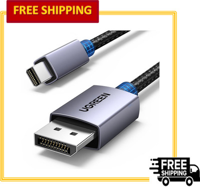 UGREEN Bi-Directional Mini DisplayPort to Display Port 1.4 8K@60Hz 32.4 Gbps