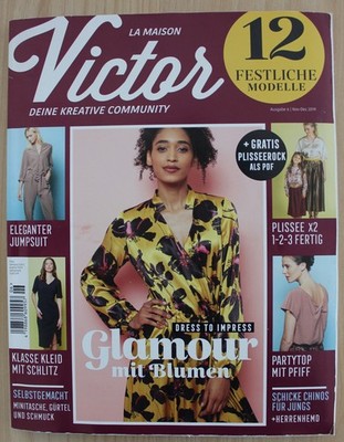 La Maison Victor Nr. 6 * deutsche Nähzeitschrift mit Schnittmustern *
