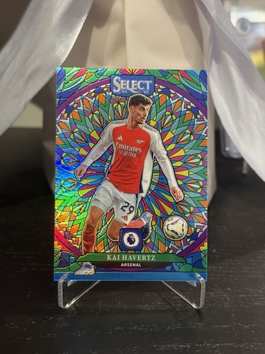 2024-25 Panini Select Premier League Arsenal Kai Havertz Stained Glass SSP