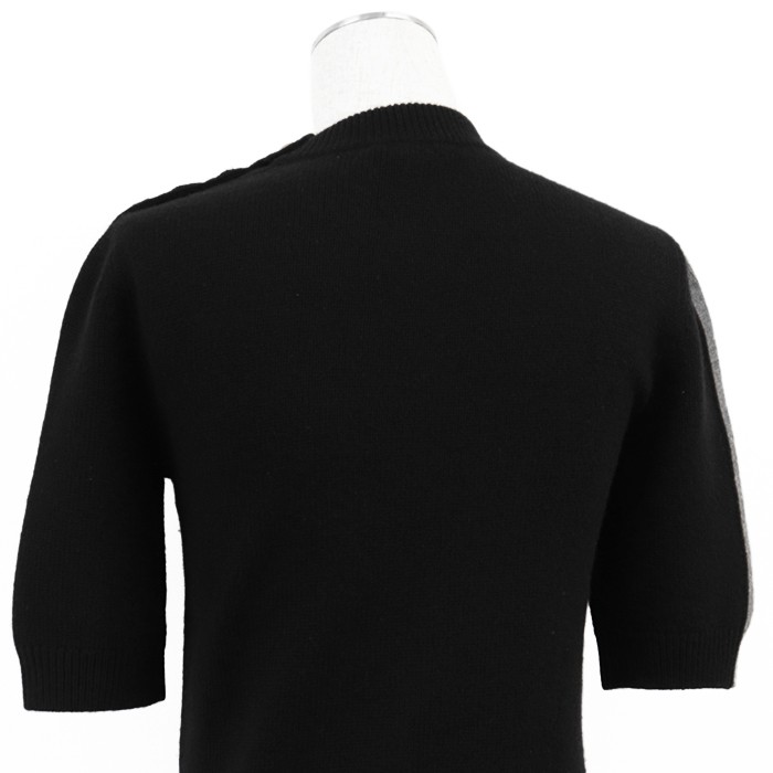 LOUIS VUITTON Knit Dress 100% Cashmere S/S Black Women Size Small 2020SS thumbnail 14