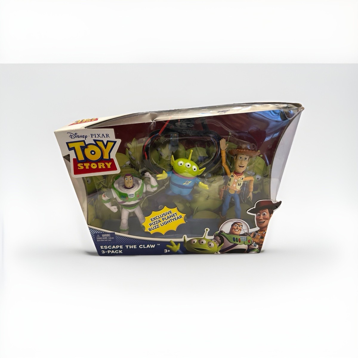 Toy Story Escape The Claw 3-Pack Disney Pixar Kids Toy Set Rare