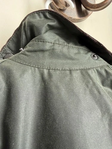 Men's Barbour Beaufort Waxed Jacket - Size 38 - Sage Green -NEVER WORN with tags image 10
