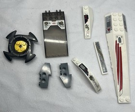 LEGO 9449 Ninjago: Ultra Sonic Raider Parts Pieces Incomplete Set