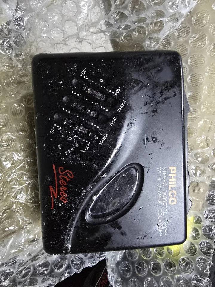Reproductor de casete Philco 400K vintage con ecualizador gráfico baterías nuevas incluidas Foto 4 de 4