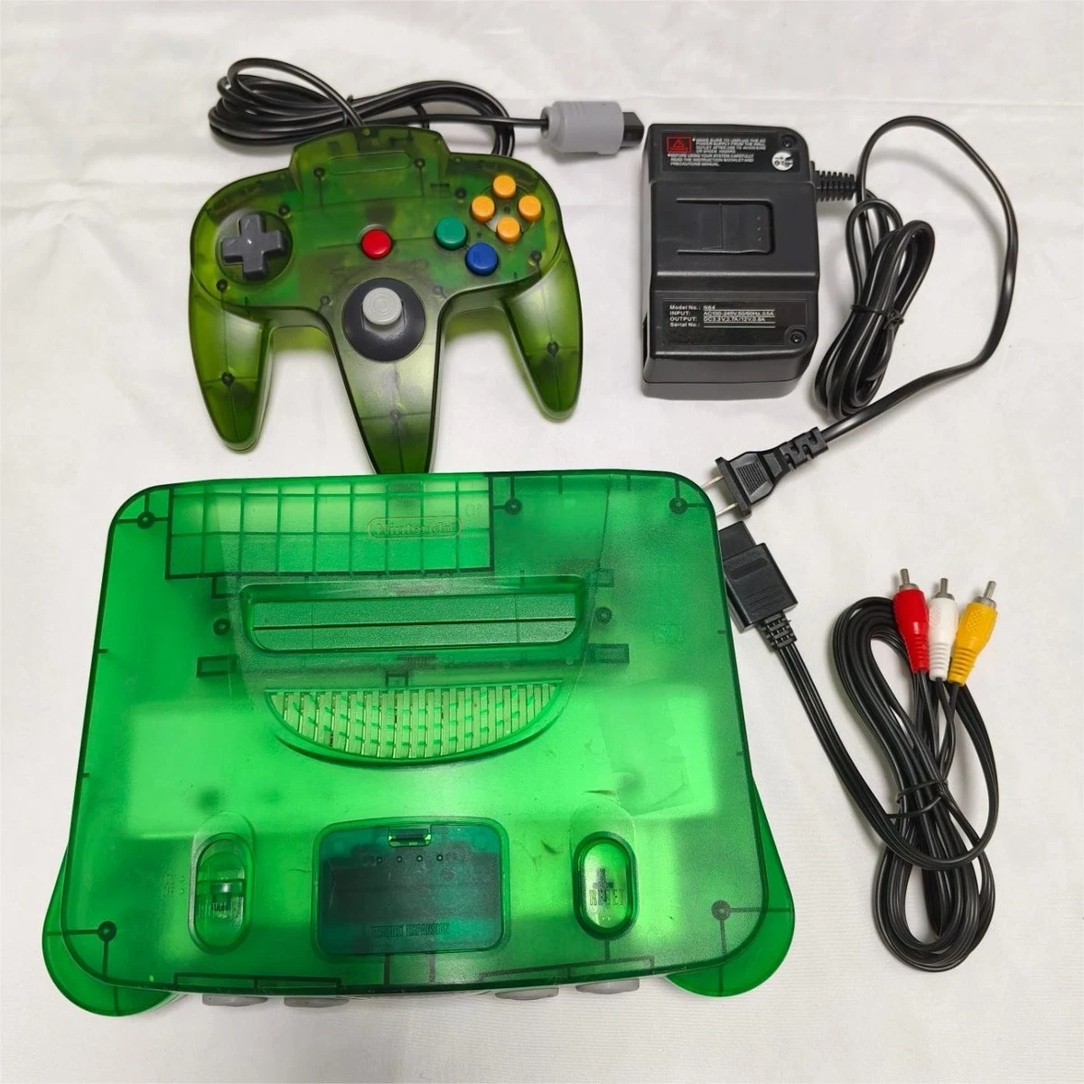Nintendo 64 Green S-Video Game Consoles for sale | eBay